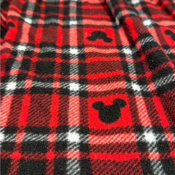 Disney, Red Plaid, Girls Traditional Styles Pajama Dress, size 4 - Picture 5 of 10